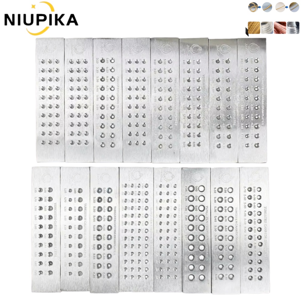 Jewelry Making Drawing - NIUPIKA Tungsten Carbide Wire Drawplates Rectagle
