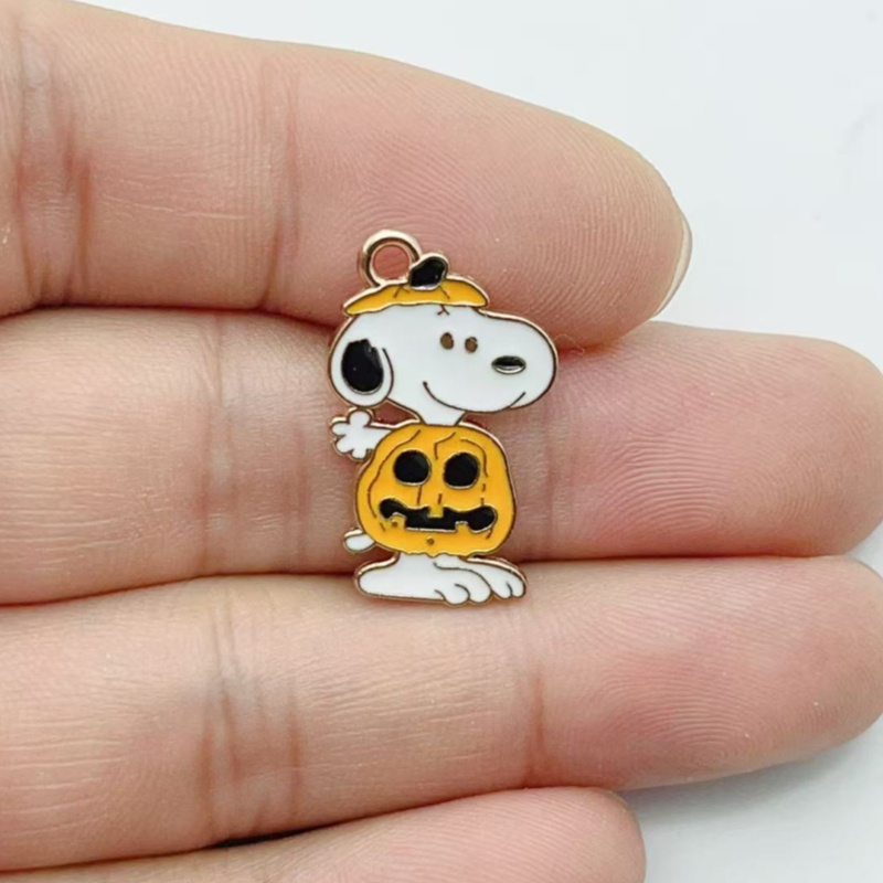 10Pcs Cute Halloween Cartoon P - Jewelry Making ulasan dan harga