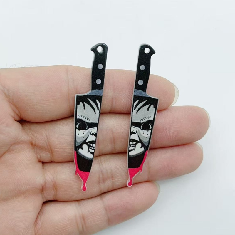 10 pieces of acrylic jewelry H - Jewelry Making Earrings ulasan dan harga