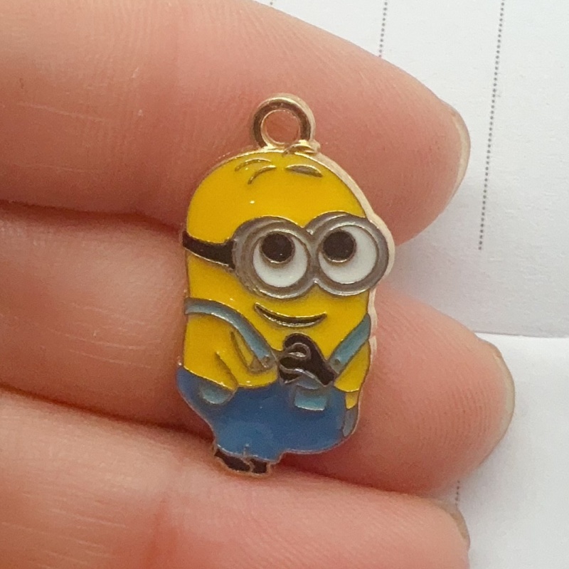 10pcs alloy drip oil cartoon p - Jewelry Making Earrings ulasan dan harga