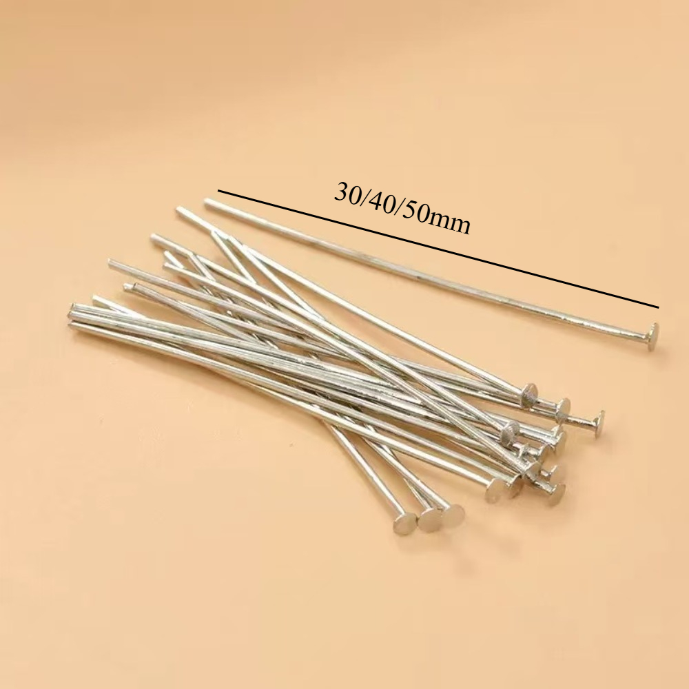200pcs 30/40/50mm Iron-headed  - Jewelry Making Box ulasan dan harga