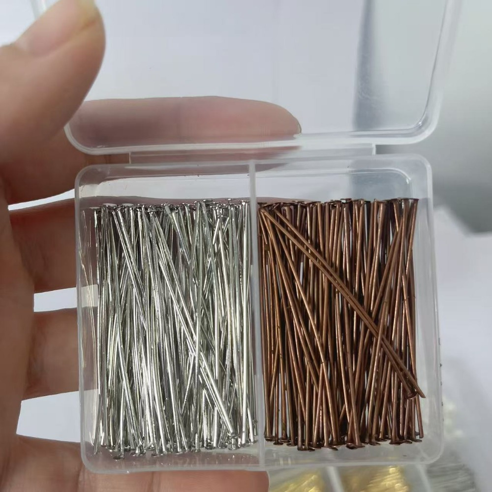 200pcs 30/40/50mm Iron-headed  - Jewelry Making Box ulasan dan harga