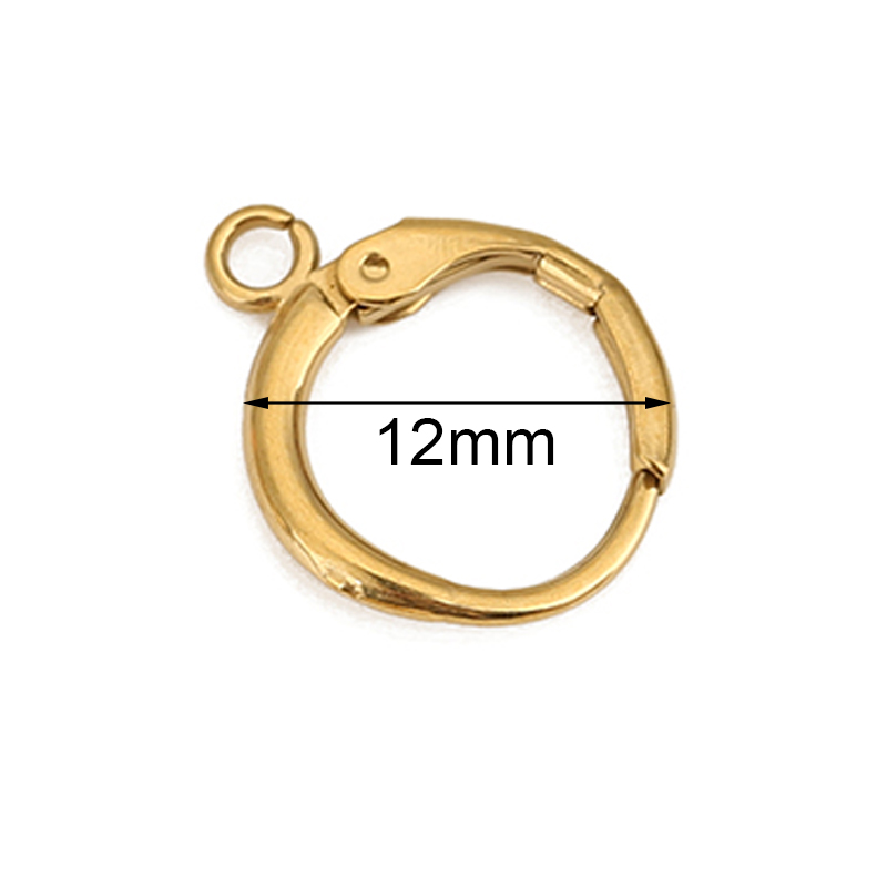 10pcs PVD Never Fade Stainless - Jewelry Making Class ulasan dan harga