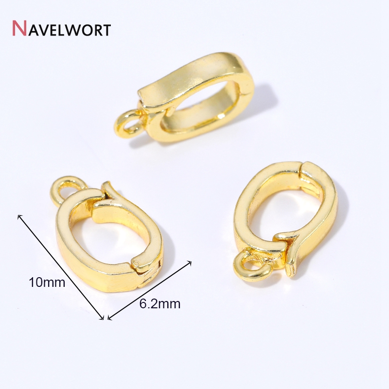 14K/18K Gold Plated Brass Meta - Jewelry Making Class ulasan dan harga
