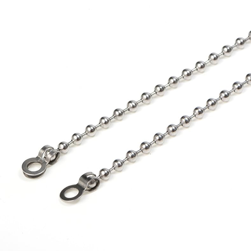 30Pcs Stainless Steel Ball Cha - Jewelry Making Class ulasan dan harga