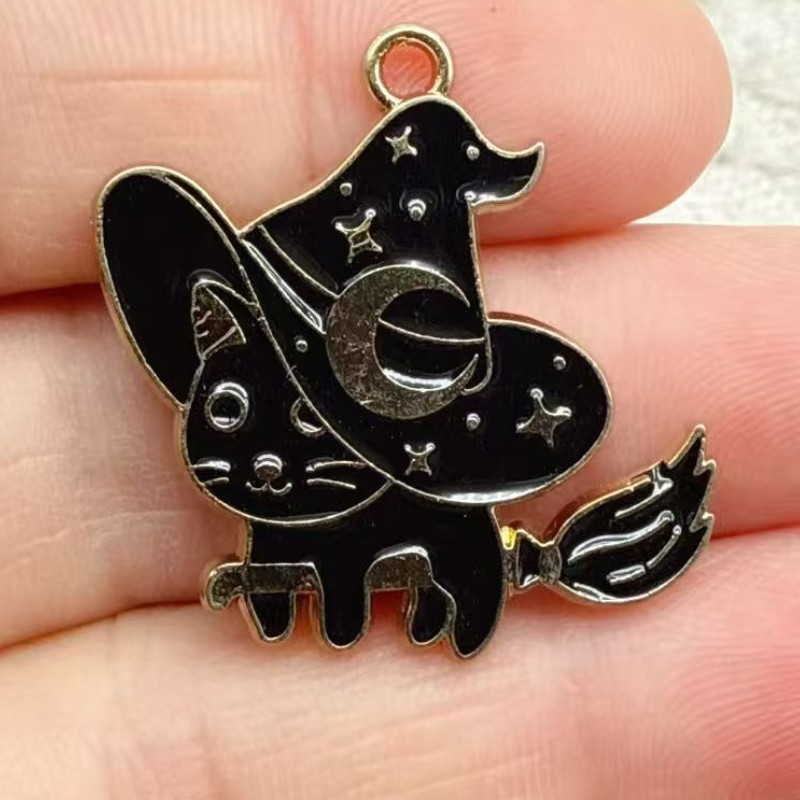 10pcs Original Alloy Enamel Bl - Jewelry Making Earrings ulasan dan harga