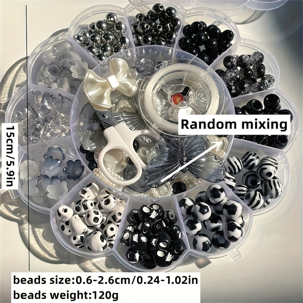 13 Grid 120g Random Flower Box - Jewelry Making Box ulasan dan harga