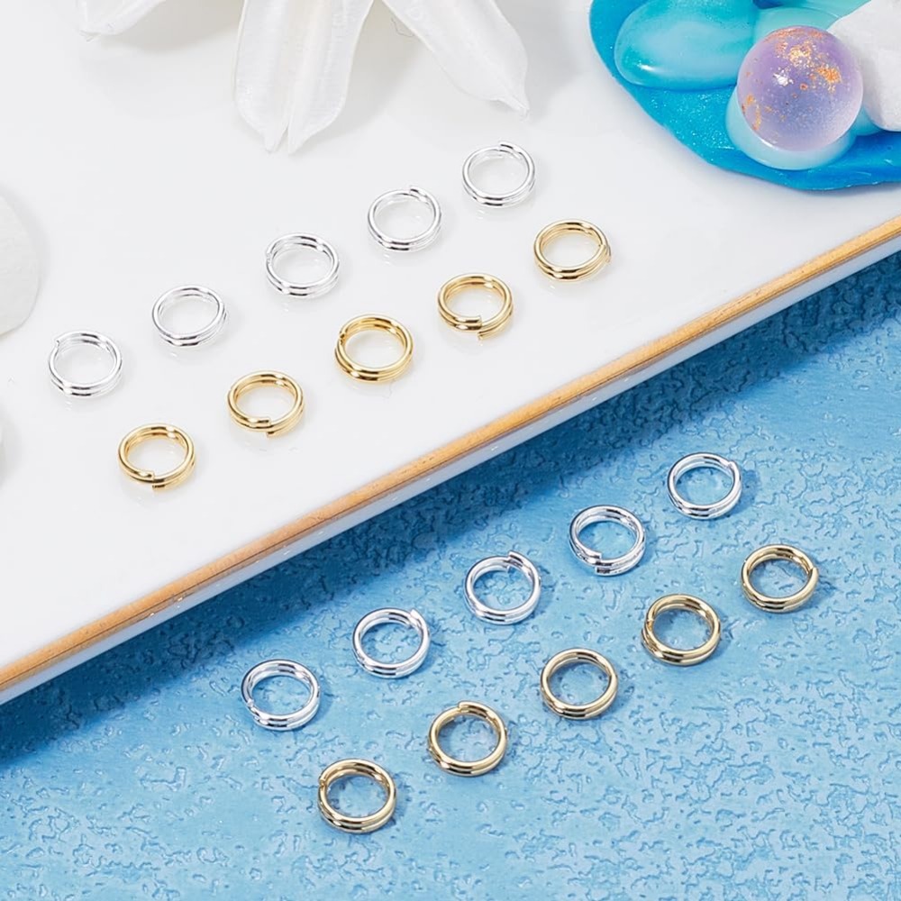 1 Box 80Pcs Split Jump Ring 24 - Jewelry Making Box ulasan dan harga