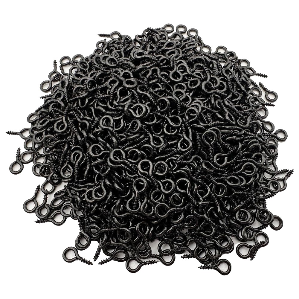 200Pcs/Lot Black Small Tiny Mi - Jewelry Making Eye Pins ulasan dan harga