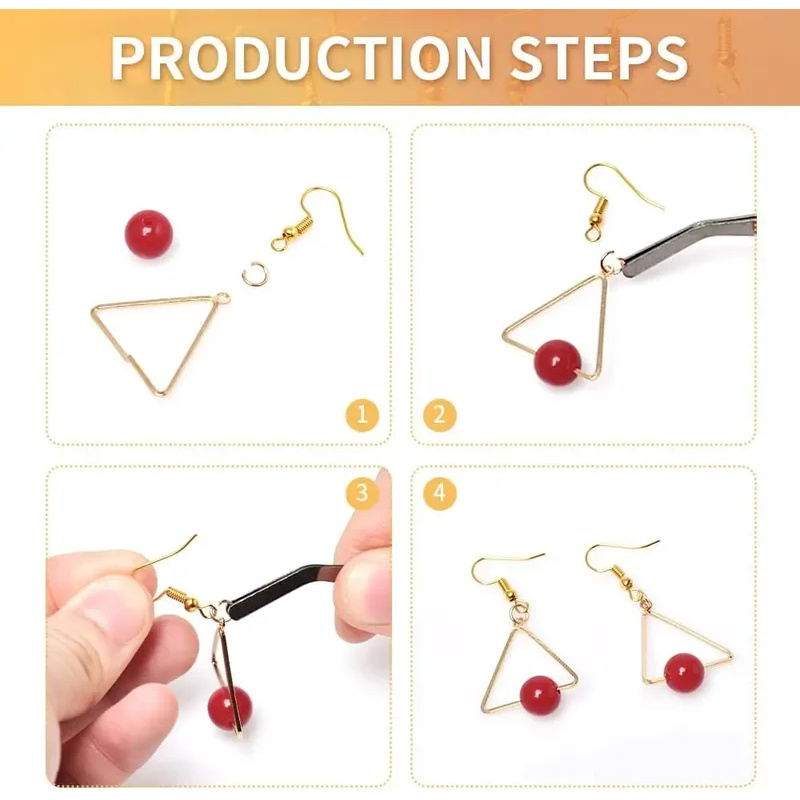 100/500pcs DIY Earring Finding - Jewelry Making Earrings ulasan dan harga