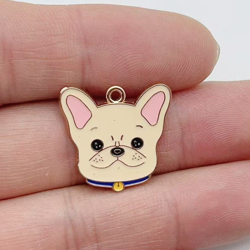 12pcs cartoon pet spotted dog  - Jewelry Making Earrings ulasan dan harga