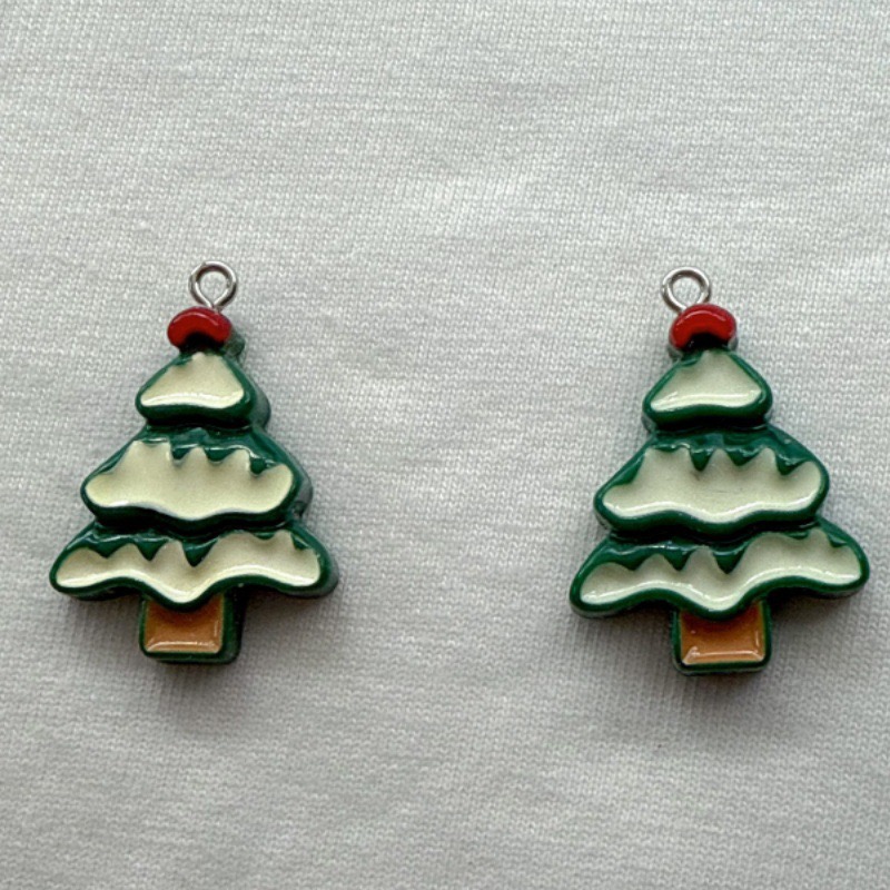 10pcs Christmas Cartoon Series - Jewelry Making Earrings ulasan dan harga