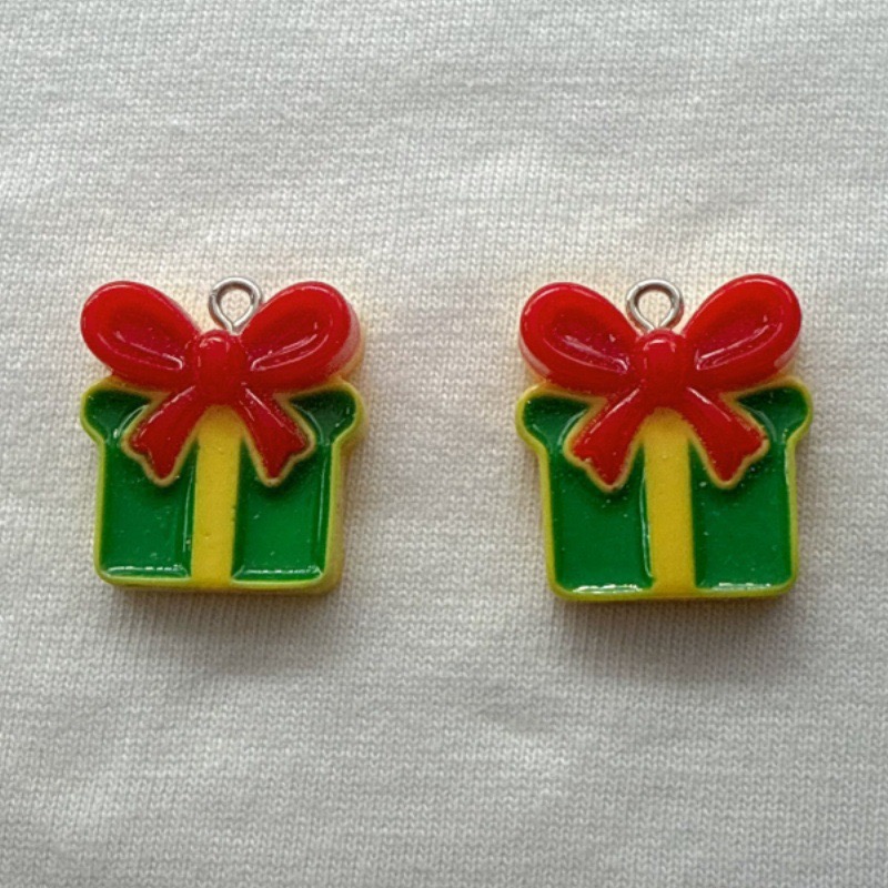 10pcs Christmas Cartoon Series - Jewelry Making Earrings ulasan dan harga