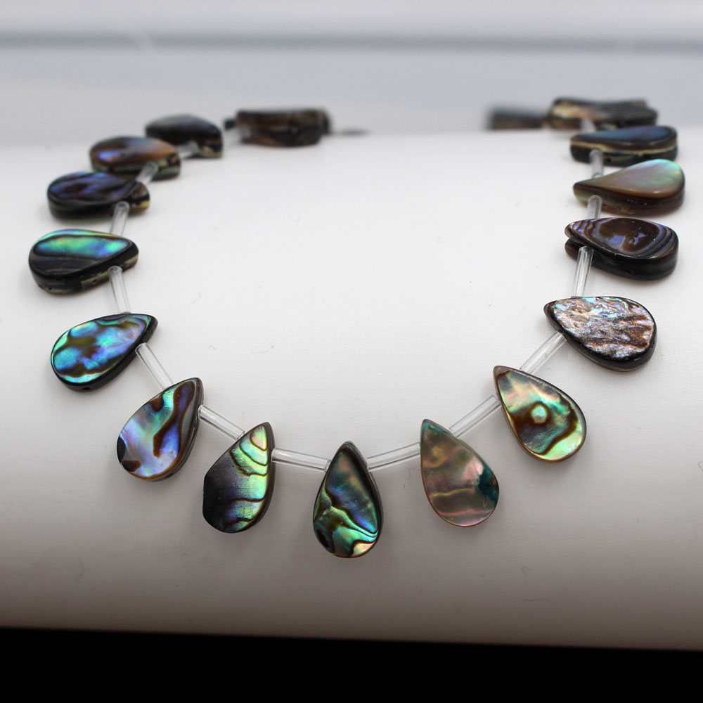 1 Strand 8x12mm Teardrop Drop  - Jewelry Making New Zealand ulasan dan harga